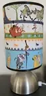 lion king Simba bedside touch lamp Base, fabric shade with bulb Set