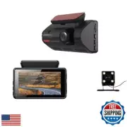 Dash Cam for Car Security Camera Front and Rear Vehicle Camera Dual DashCam B