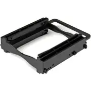 StarTech.com Dual 2.5" SSD/HDD Mounting Bracket for 3.5" Drive Bay - Tool-Less Installation - 2-Drive Adapter Bracket
