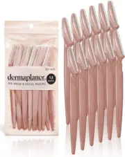 Kitsch Dermaplaning Tool - Face Razors for Women | Eyebrow Razor & Face Shaver f