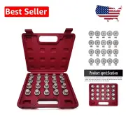 20PCS Wheel Lock Nut Key & Socket Kit - Rust-Proof Tool for BMW Mini Protection