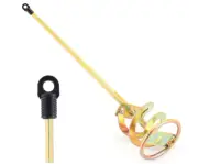 Paint Mixer for 1-5 Gallon Bucket Paint Stirrer for Drill Zinc Plated Rust Free