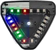 Car Led Pilot Light - Led Solar Motorcycle Flashing Lights | Waterproof Motorbike Indicator Marker Lamp for Cycling | Solar Energy Car Led Warning Lights | Motorcycle Marker Light