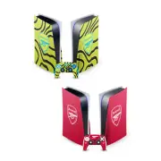 ARSENAL FC 2023/24 CREST KIT VINYL SKIN DECAL FOR SONY PS5 DISC EDITION BUNDLE