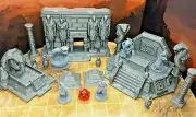 15 Piece Egyptian Tomb Snakefolk Snake God Encounter Set Scatter Terrain