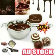 Stainless Steel For DIY Melting Pot Wax Wedding Double Boiler ZQ