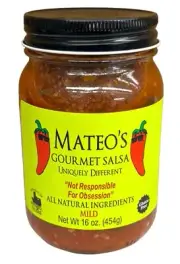 Mateo's Mild Gourmet Salsa 16 oz
