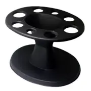 Black Appearance Comb Organizer Capacity Hairdressing Tool Holder Stylish Barber
