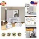 Effortless Installation 90-Degree Dryer Vent Connector Kit with Enhanced Safety