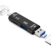 Micro USB Type C USB 2.0 TF Card Reader OTG Adapter for Macbook Samsung Huawei