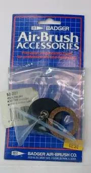 NOS Badger Air-Brush 50-207 150 & 200 Jar Adapter Metal Airbrush Accessories NOS