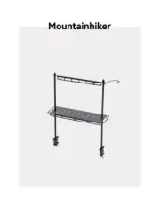 Mountainhiker Camping tabletop shelf frame