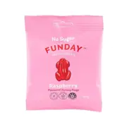 Funday No Sugar Gummy Frogs Raspberry 50g
