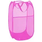 Popup Laundry Basket Collapsible Portable Mesh Clothes Washing Laundry Hamper...