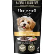 Ultimates Indulge Wet Dog Food Natural Chicken 1kg