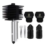 Upgrade Hotend Kit for Bambu Lab A1/A1 Mini, Hot End Assembly 0.2/0.4/0.6mm Hardened Steel Nozzle &