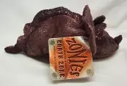 RUSS Zonies TYRONE THE TRICERATOPS DINOSAUR 7" Bean Bag Stuffed Animal Toy NEW