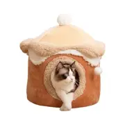 Cat House for Cats, Ice Cream Cat Houses for Indoor Cats, Enough Interior Spa...