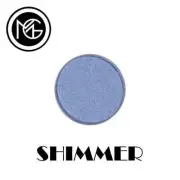 Makeup Geek Eye Shadow Pan - CHIT CHAT - medium periwinkle shimmer