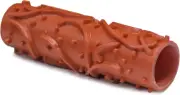 7" Stucco Texture Roller - Trailing Floral Design for Wall Painting & Decorative