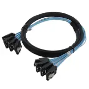 Server SAS Cable High quality SATA 3 6Gbps X 4 High speed Serial Port Data line