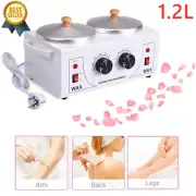 220V Double Wax Pot Warmer Waxing Machine For Full Body Adjustable Temperature