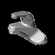 T&S Brass 5SL-1000 Single Lever Faucet w/ Solid Handle - 2.0 GPM Aerator