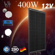 400W Solar Panel Kit 12V Mono 400 Watt RV Caravan Camping Power Battery Charging