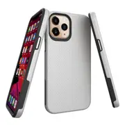 For iPhone 12 Pro Max Case Armour Shockproof Strong Light Slim Cover Silver