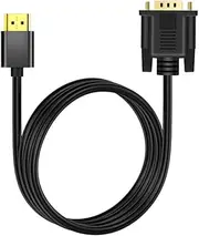 HDTV to VGA 15 Pin Male Connector Cable Cord Multimedia Video Converter Adapter for Laptop, Projectors Notebook Displays