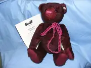 Steiff Anushka Bordeaux Teddy Bear EAN 034800 Limited Edition
