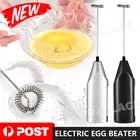 Mini Electric Foamer Milk Frother Egg Beater Whisk Mixer Stirrer Kitchen Tool AU