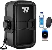 Cycle Underseat Saddle Bag, Waterproof Riding Accessories Tools, Underseat Storage Pouch for Road, Mountain, 600D Polyester + TPU, Wear and Tearing