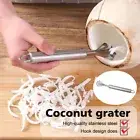 Stainless Steel Coconut Grater Scraper Coconut Meat Removal Tool Fish Scaler