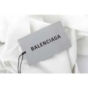 【Balenciaga 巴黎世家】Political Campaign 可樂刺繡 T-shirt (白色) L/平行輸入