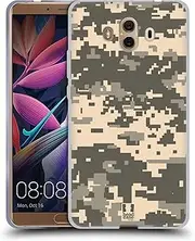 Head Case Designs ACU Military Camouflage Series 2 Soft Gel Case and Matching Wallpaper Compatible with Huawei Mate 10