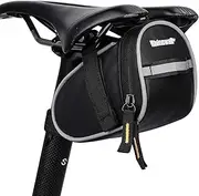 Rhinowalk Bike Saddle Bag Bicycle Under Seat Storage Pack for Repair Tool Kits with Reflective Strap for Mountain Road Bike Cycling Accessories