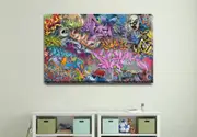 Graffiti Abstract Canvas Prints
