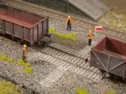14301 Noch HO OO Gauge Model Railway Scenery Buildings Concrete Grid Plates New