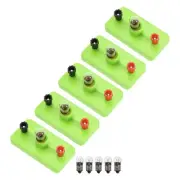 Bulb Socket with 1.5V Bulb, 5 Pcs Mini Bulb Holder Lamp Base DIY Light