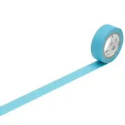MT Solids Washi Paper Masking Tape [Produced in Japan]: 3/5 in. x 33 ft. (Mizu)