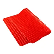 Tray Oven Pan Baking Mat Mould Sheet Liner Non-stick Silicone Cook Pyramid
