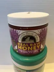 Real Raw Honey 24 Oz Raw Star Thistle Honey Sleeping Bear Farms New Exp 2030
