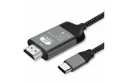 4K USB Type C 3.1 Male to HDMI Male HDTV AV TV Adapter Converter Cable For Samsung Galaxy S9 S10 S20 S21 Note 9 10 20 MacBook