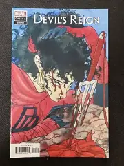 Devil's Reign Omega #1 (Marvel 2022) Peach Momoko Variant