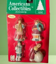Vintage Kmart Trim a Home Porcelain Victorian Villagers Ornaments Figurines NEW