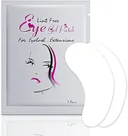 100 Pairs Under Eye Pads, Eyelash Extension Gel Patches Hydrogel Eyes Patches Lint Free Eye Pads for Eyelash Extension Supplies