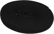 ARTSEWPLY Black Nylon Elastic Band with Closure Yards of Flexible Tailoring Elastic Tape for Sewing Crafts Repairs and Waistbands