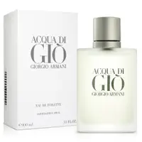 在飛比找PChome24h購物優惠-GIORGIO ARMANI 寄情水男性淡香水(100ml)