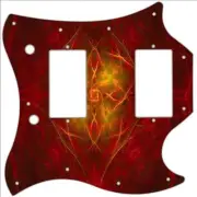 SG Standard Pickguard Custom Gibson Graphical Guitar Pick Guard Abstract 10